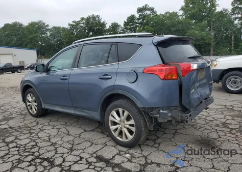 2014 Toyota Rav4 Limited from USA, damaged, VIN 2T3YFREV7EW103607